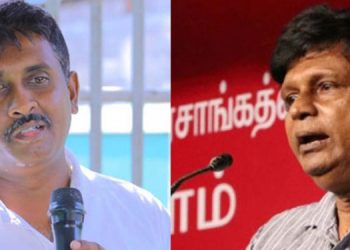 Police arrested Ananda Palitha and Dhammika for yelling at Mohan Samaranayake, a member of the Utilities Commission! VIDEO