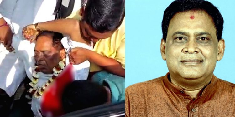 A police officer gunned down the Indian state health minister! This is a poor example! Modi makes a statement!