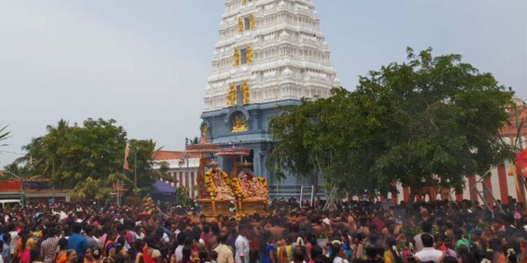 The “Colorful Festival” of the Chilaw Munneswaram Temple Commences!