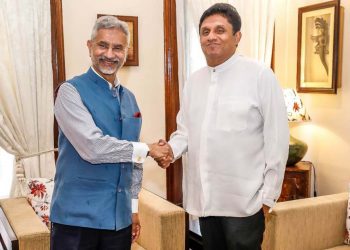 A special meeting between Indian Foreign Minister Jayashankar and Sajith: A special request from Sajith about Sri Lanka! VIDEOS & PHOTOS