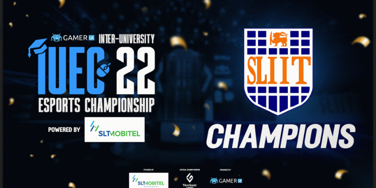 SLIIT crowned champions of Gamer.LK’s Inter-University Esports Championship powered by SLT-MOBITEL
