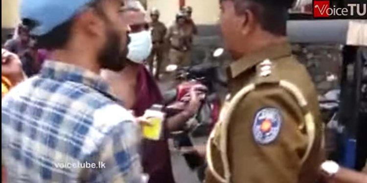 Today’s attempt to go up to the Attorney General’s Department was thwarted by the police! (VIDEO)