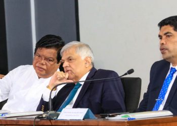 Another plan to postpone the vote surfaced today!  Speaker has called an emergency party leader meeting! Wijayadasa ready to pass the bill that was delayed by a month! This is unacceptable, Kiriella! Ranil’s work is bare and shameless… -Anura Kumara VIDEO -Disgusting