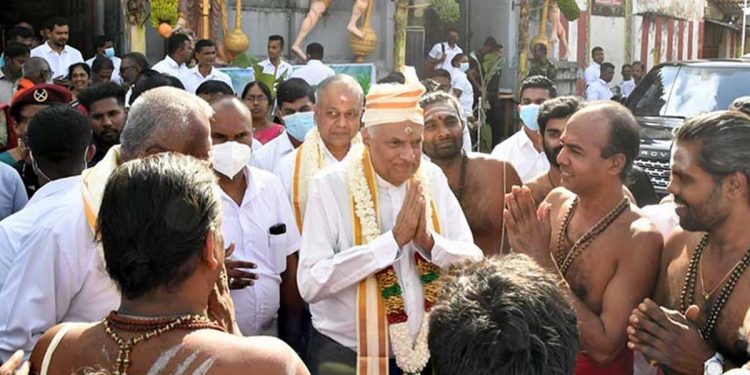 The Jaffna protest against the President is merely a film trailer! Is Rasamanikkam  warning? VIDEO