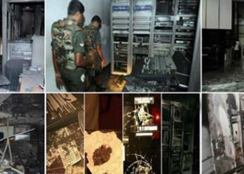14 years ago they bombed, shot, burned, and tried to demolish Sirasa! Still fighting head-to-head! (VIDEO)