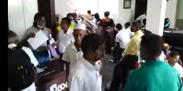 A large crowd at SJB headquarters for nominations! Are you afraid of this wave trying to postpone the election? (VIDEO)