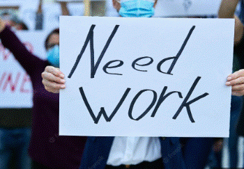 Economic crisis raises unemployment to worrying heights.