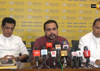 The helicopter didn’t even break! Did not fall! We are together! Dayasiri-Wimal-Charitha tell before the media! VIDEO