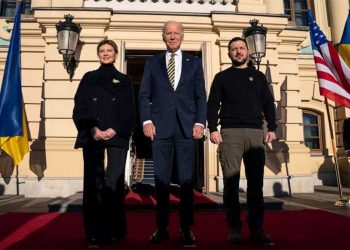 On the one-year anniversary of the Russia-Ukraine war, Biden arrived in Kiev to support Zelensky! Putin not happy!