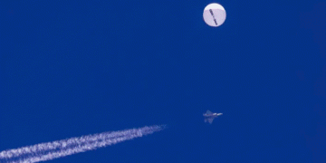 US downs Chinese balloon, drawing a threat from China