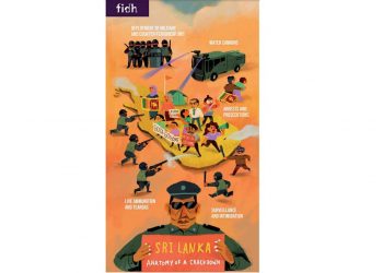 Peaceful demonstrations have been brutally suppressed! A reference to the police-army! Another 60-page negative report on Sri Lanka has been released!