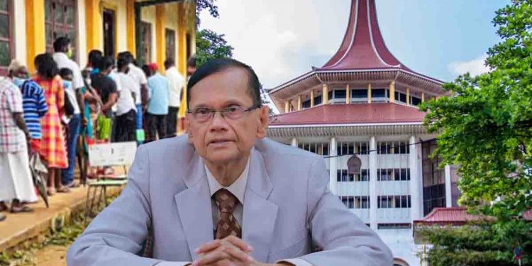 Giving money to vote is required of the Finance Ministry Secretary, according to Article 104! If not, three years in prison! Hapuhinna will face charges for constitutional violations!  Professor G.L.Peiris Discloses! VIDEO