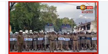 Strikes against the government’s tax begin! Lotus Road has been closed by police!