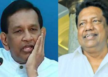 Rajitha and Welgama barred from the SJB election platform in Kalutara, they are with the government! Stop dirty politics! VIDEO