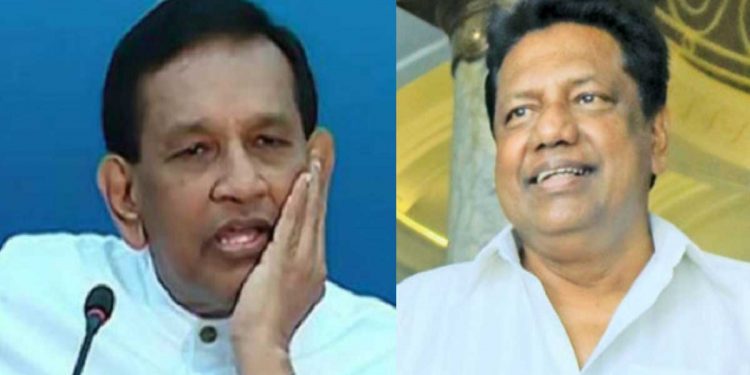 Rajitha and Welgama barred from  the SJB election platform in Kalutara,  they are with the government! Stop dirty politics! VIDEO