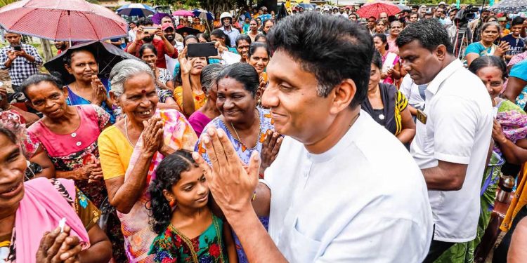 We want  election. Sajith begins his campaign from Waariyapola.
