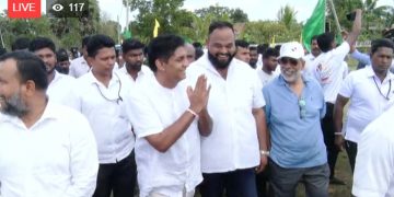 An unstoppable wave from the north! Sajith enters Prabhakaran’s stronghold! A large crowd for the Oddusuddan rally! Check it out here! LIVE VIDEO