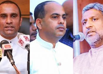 Even today, the issue of not providing funds for elections is raging in parliament! Marikkar, Chaminda, and Prasanna are still arguing! (VIDEO)