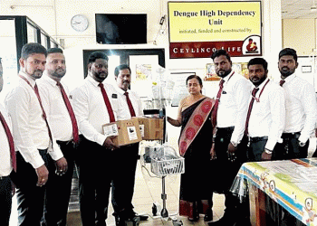 Ceylinco Life presents more medical equipment to company-donated HDU at Jaffna Hospital