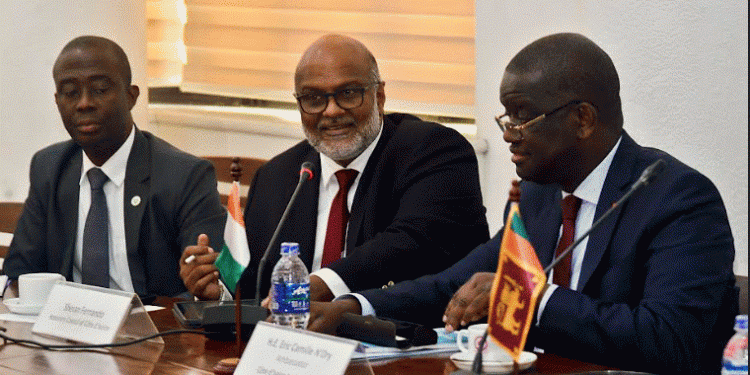 Ceylon chamber of commerce (CCC) and the chamber of commerce and industry of Côte d’ ivoire (cci-ci) hold fruitful talks