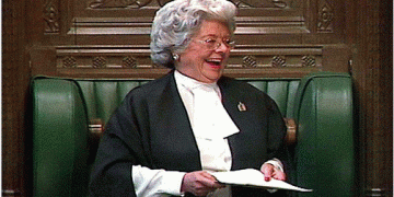 The first female speaker of the House of Commons has died at the age of 93.