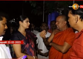 Hirunika goes to Talangama police late at night to see who has been arrested. VIDEO