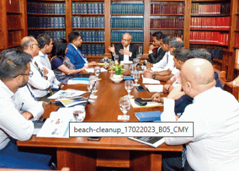 Government initiates innovative venture to clean up coast line
