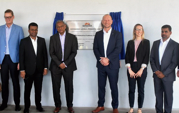 Sunquick Lanka officially opens its Sunquick Ready-To-Drink manufacturing facility in Horana