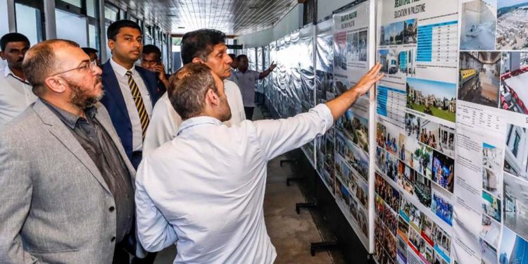 Sajith visits Palestine! PHOTOS