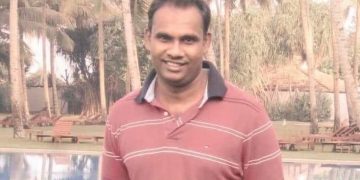 The intensive care unit treating an engineer who was hit by tear gas during the Colombo protest for ten days  he is unconscious!.