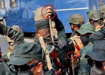The United States, Great Britain, and Canada declare that “attacks on peaceful protests in Sri Lanka should be brought before the law; It is not possible without elections.”