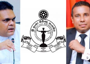 The judiciary’s independence is impacted by the privilege issue! The Bar Association also accuses Dolawatta and Semasinghe !