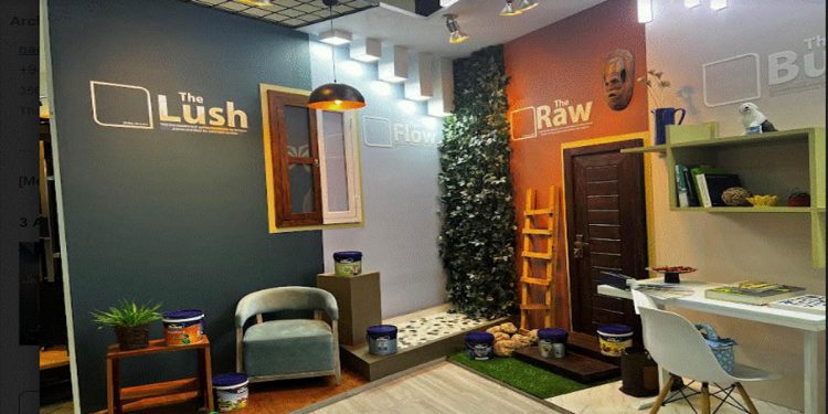 Dulux colours Architect 2023 exhibition with vibrant and engaging presence