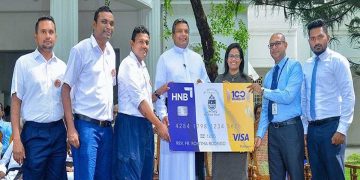 HNB launches exclusive Affinity Credit Cards for St. Peter’s College OBU