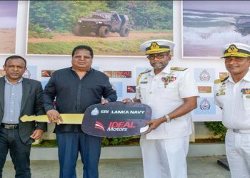 Ideal Motors hands over its locally manufactured ATVs to the Sri Lanka Navy
