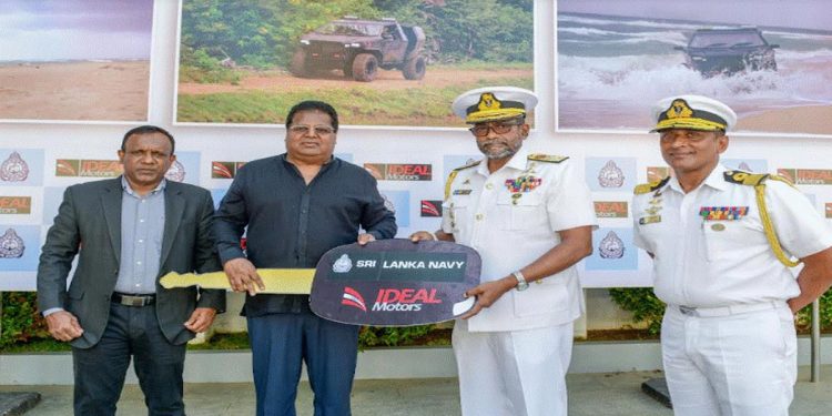 Ideal Motors hands over its locally manufactured ATVs to the Sri Lanka Navy