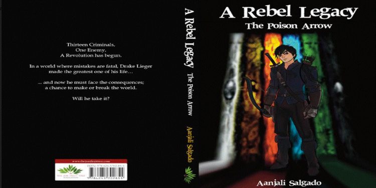 Young Sri Lankan author Aanjali Salgado launches “A Rebel legacy – The Poison Arrow”