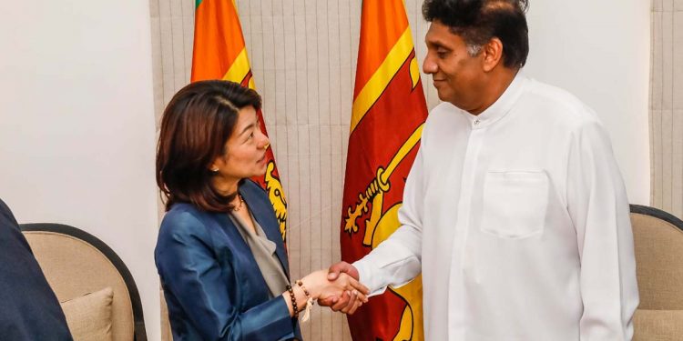 Today, Sajith met with the country’s United Nations Development Program representative! The election was discussed! VIDEOS & PHOTOS