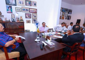 Pohottuwa meeting at Mahinda’s residence, as mentioned in our ‘inside politics’ column – IMAGES