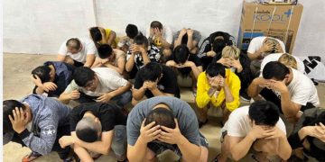 A global crime ring may be linked to Chinese online scam suspects.