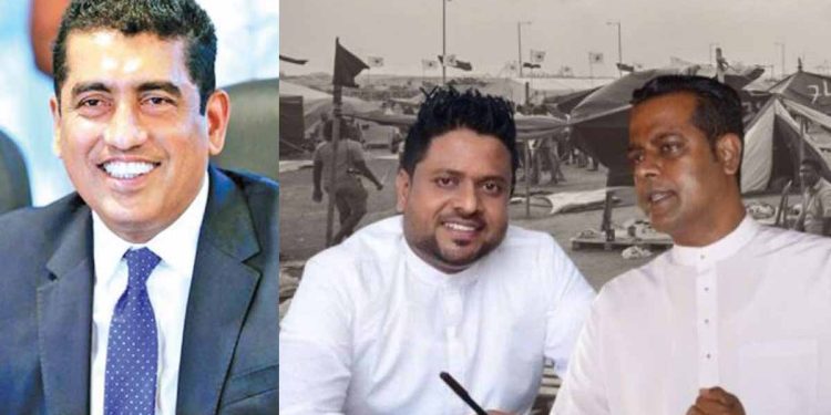 31 people, including Johnston and Sanath Nishantha, named  for attacking Gotago gama. Mahinda, Namal, Rohitha, and Pavithra not been charged.