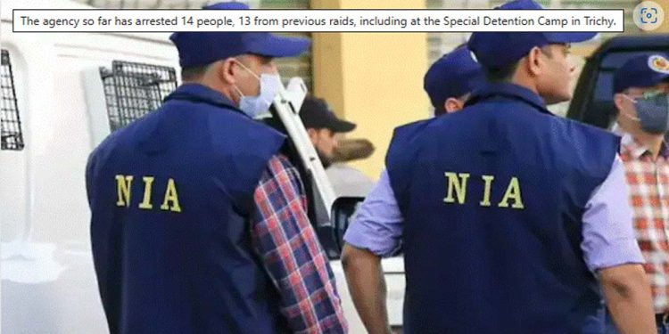 Tamil Nadu: NIA busts racket working for LTTE revival in Sri Lanka, 1 arrested