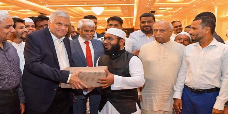 The President and Prime Minister presided over a National ‘IFTAR’ event at Temple Trees
