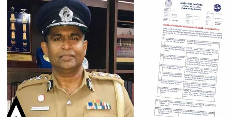 SDIG Priyantha Weerasooriya joins Ajith Rohana’s fight over their sudden transfers.