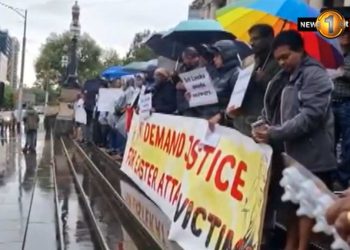 Sri Lankans protest in Australia, demanding justice for the Easter attack!- VIDEO