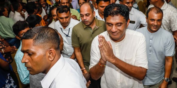 Even if you offer Rs 1000 million to get our MPs, none of them will betray the mandate they were given. Sajith