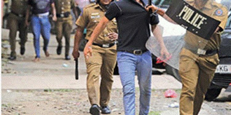 The Another case of police brutality, this time at an interfaith solidarity gathering!