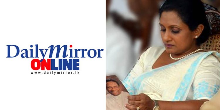 The Daily Mirror lies about Ms Dulanjalee! She writes a letter to the editor, reminding the journalist of the professional integrity she should have demonstrated!