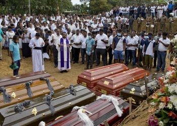 Four years since Easter attack, the perpetrators still at large! The Catholic Church is marching with the people today from Katuwapitiya to reach Kochchikade tomorrow!