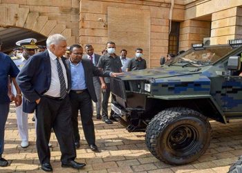President inspects locally fabricated Combat All-Terrain Vehicles to counter illegal activities along coastal areas